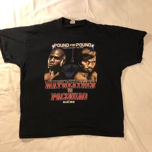 Mayweather v pacquiao promo tee